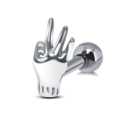 Hand symbol Ear Piercing TIP-2762